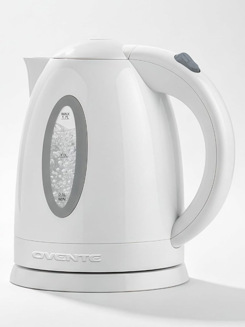 OVENTE Electric Kettle, 1.7L Fast Boiling Water Heater for Coffee or Tea, BPA F